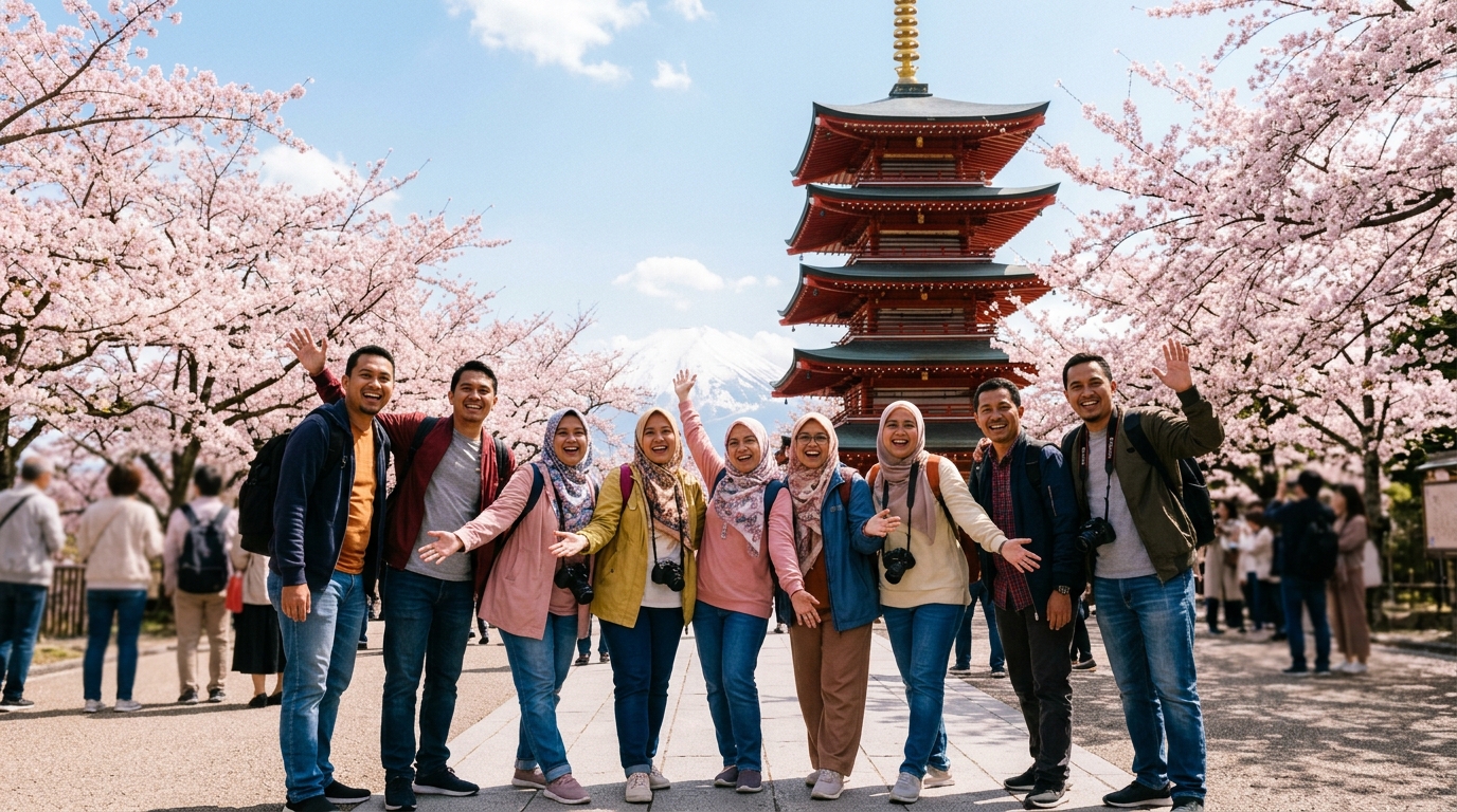 Dokumentasi Tour Jepang Sakura